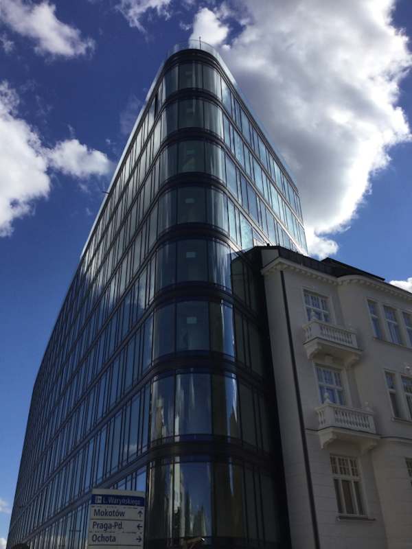 View of the office building