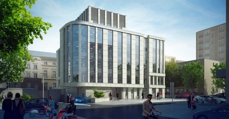 Budynek przeznaczony pod wynajem biur