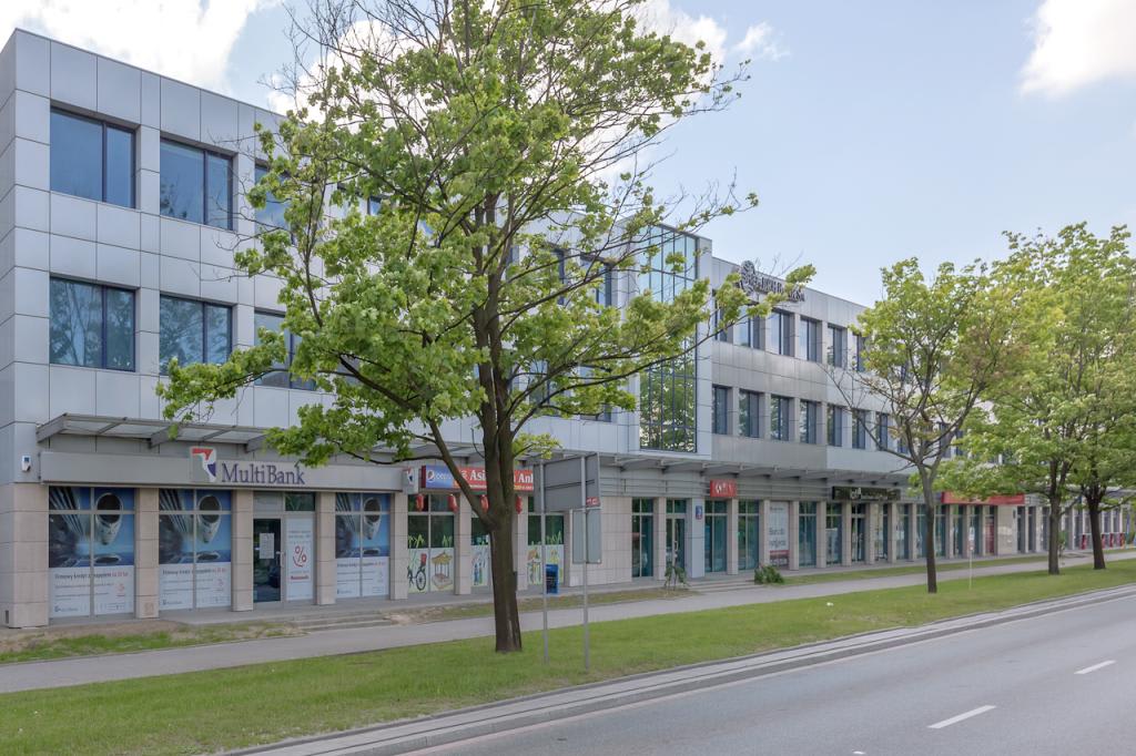 Widok główny na biurowiec