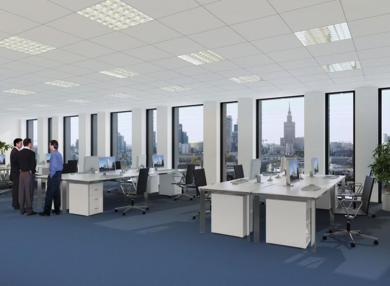 Arrangement of open plan