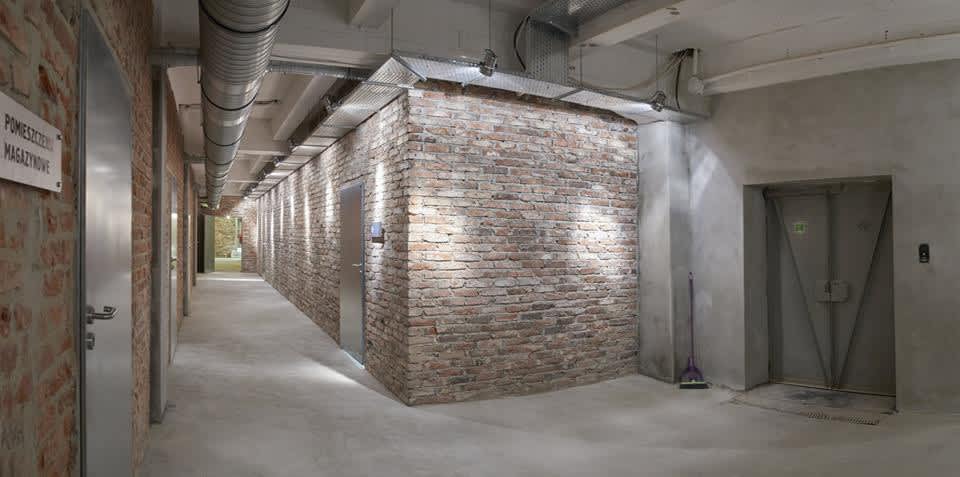 Interiors of Factory Park buildings