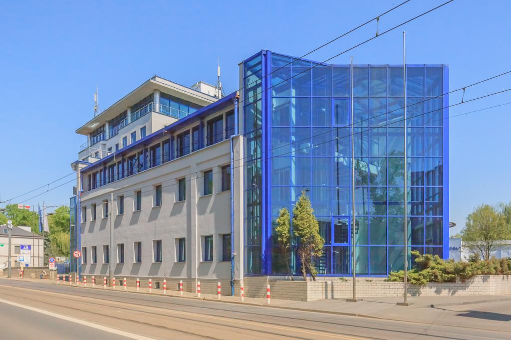 Widok główny biurowca - powierzchnie do wynajęcia