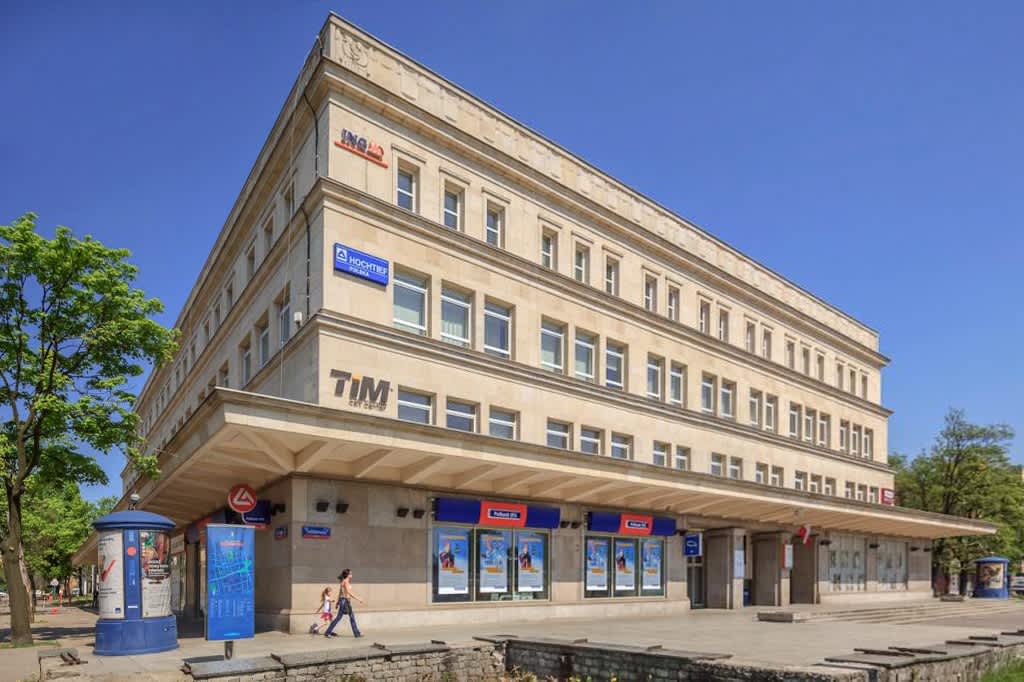 Main view of the office building