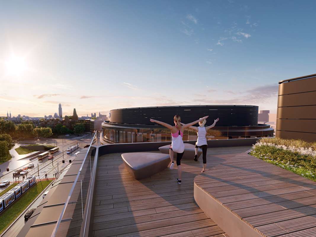 Infinity - wygodne tarasy dostępne dla wszystkich Najemców