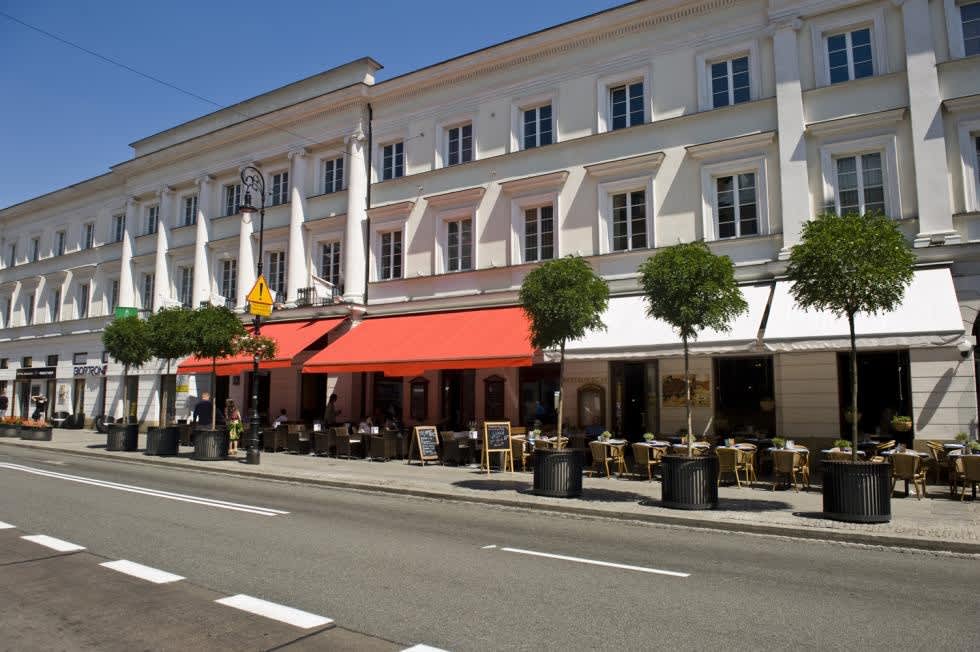 Front budynku biurowego