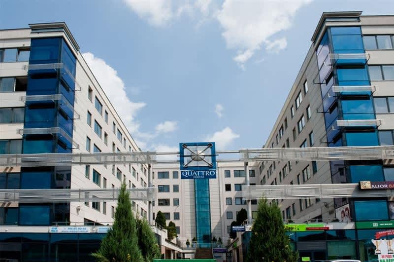 Wynajem powierzchni biurowych - widok z zewnątrz