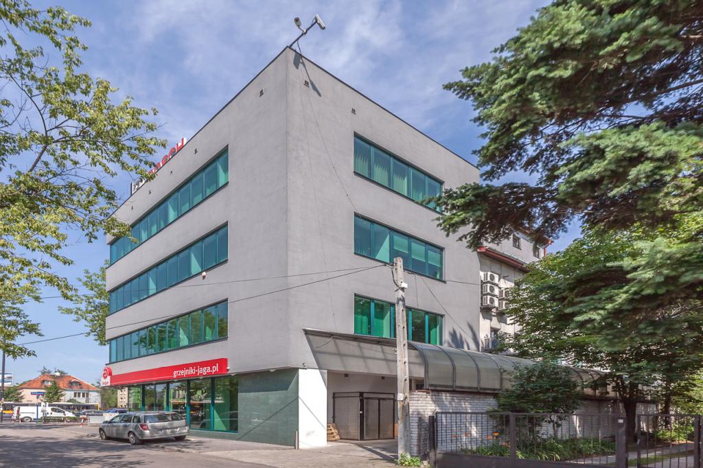 Biura przeznaczone pod wynajem - widok z zewnątrz