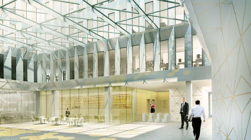 Retro Office House - wizualizacja biurowca