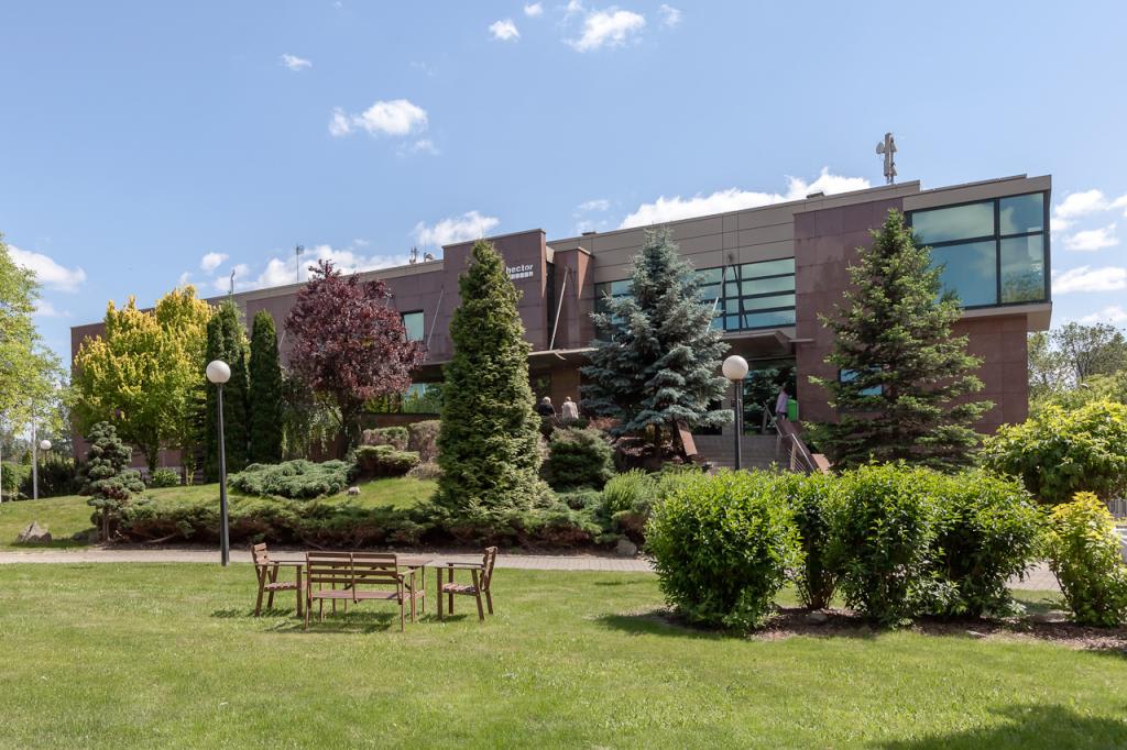 Main view of the office building