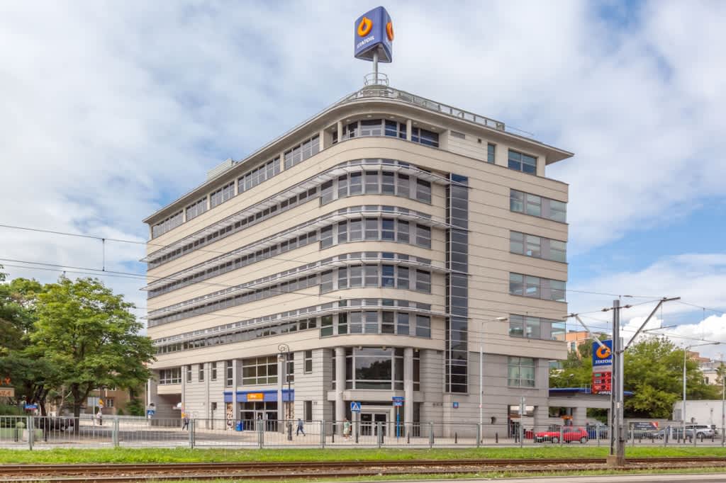 Biura przeznaczone pod wynajem - widok z zewnątrz