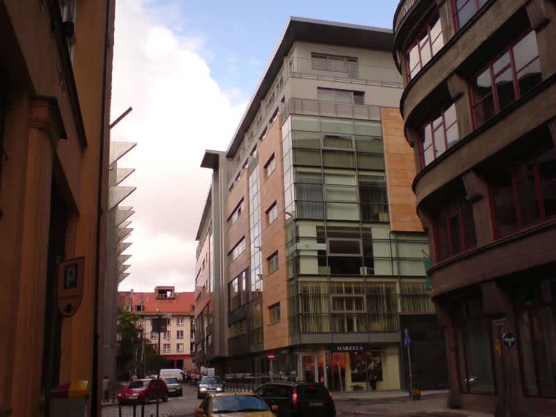 Office space to let - outside view of the building