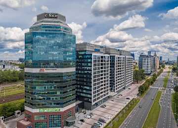 The modernization of the Eurocentrum-Alfa building lobby has been completed.