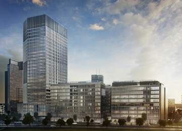 Building works on Serek Wolski - Spark rises
