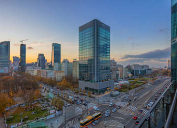 The Warsaw Central Point skyscraper is growing up