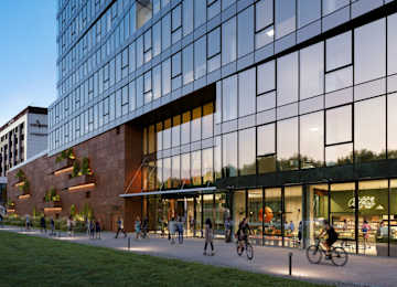 New green office building in Gdańsk