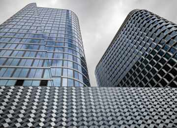 Dwie wieże w Katowicach