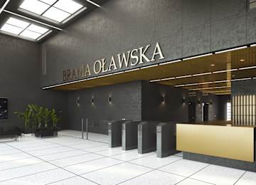 Kolejne piętro Bramy Oławskiej