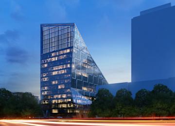 Postępujące prace nad Chmielna 89