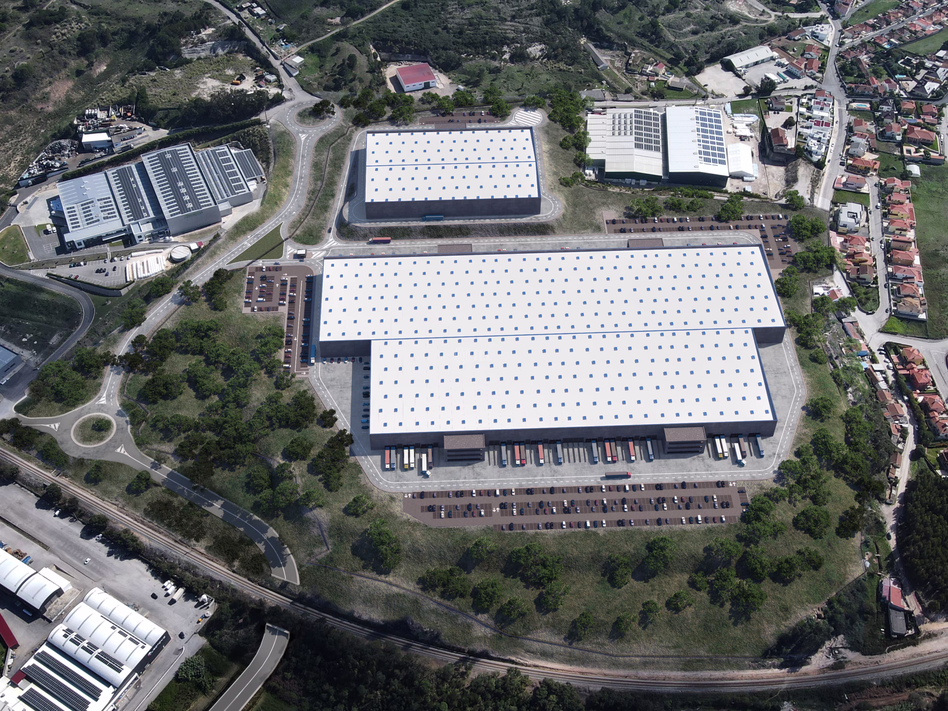 Malveira Park | Armazéns novos para arrendamento