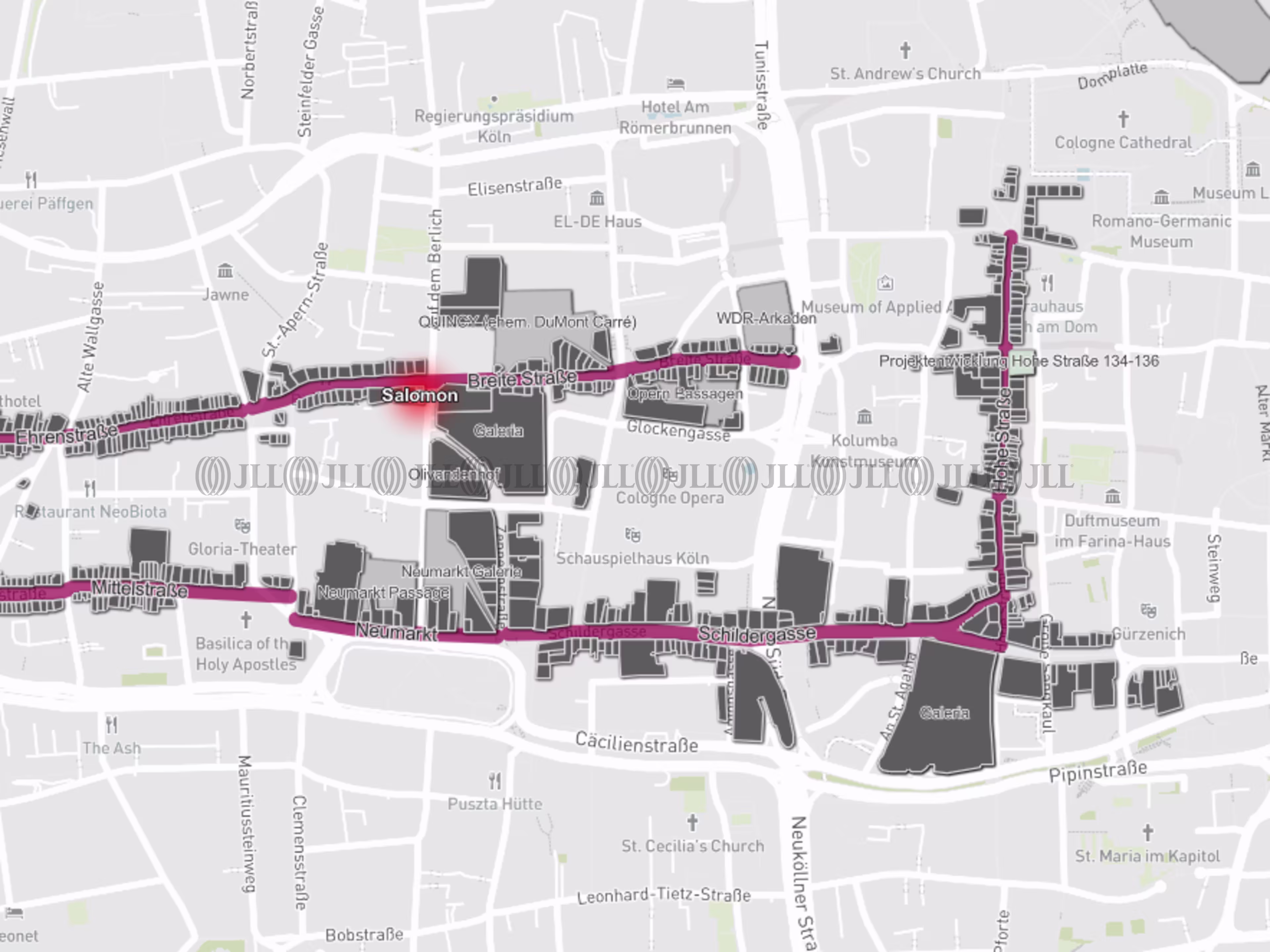 Einzelhandel - Köln, Altstadt-Nord - E1362 Einzelhandel - Köln, Altstadt-Nord - E1362