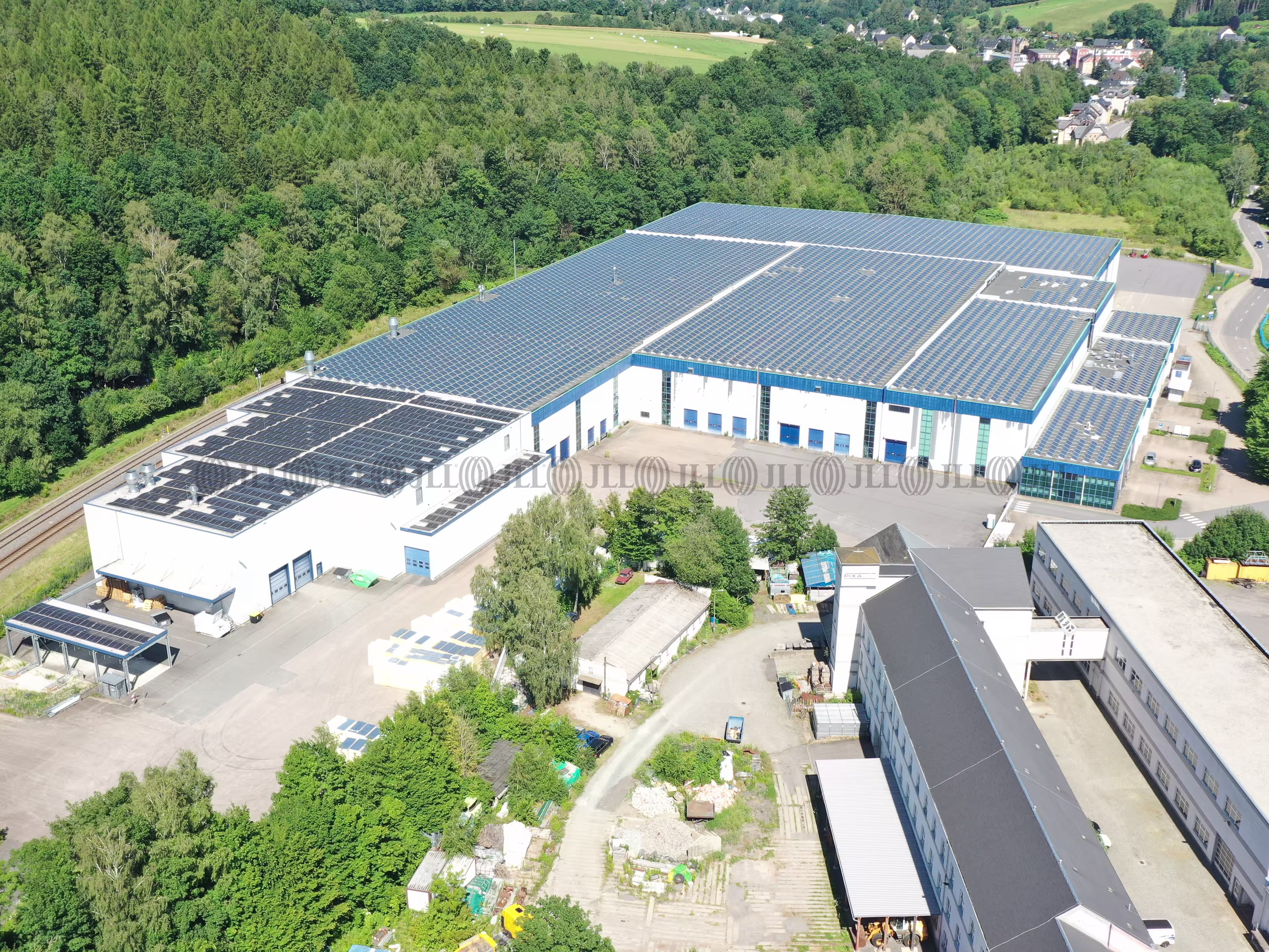 Hallen - Burkhardtsdorf - B3421