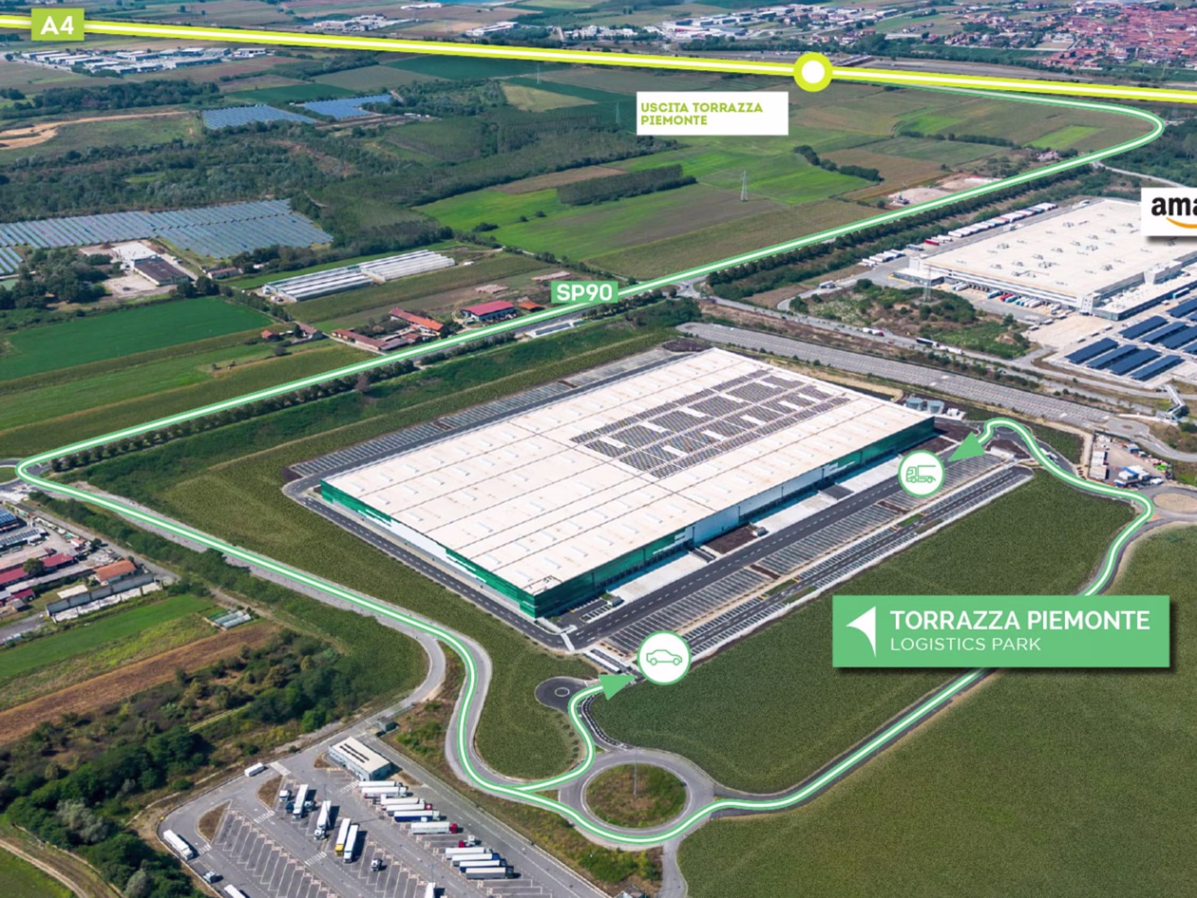 Nuovo immobile logistico a Torrazza Piemonte, Torino