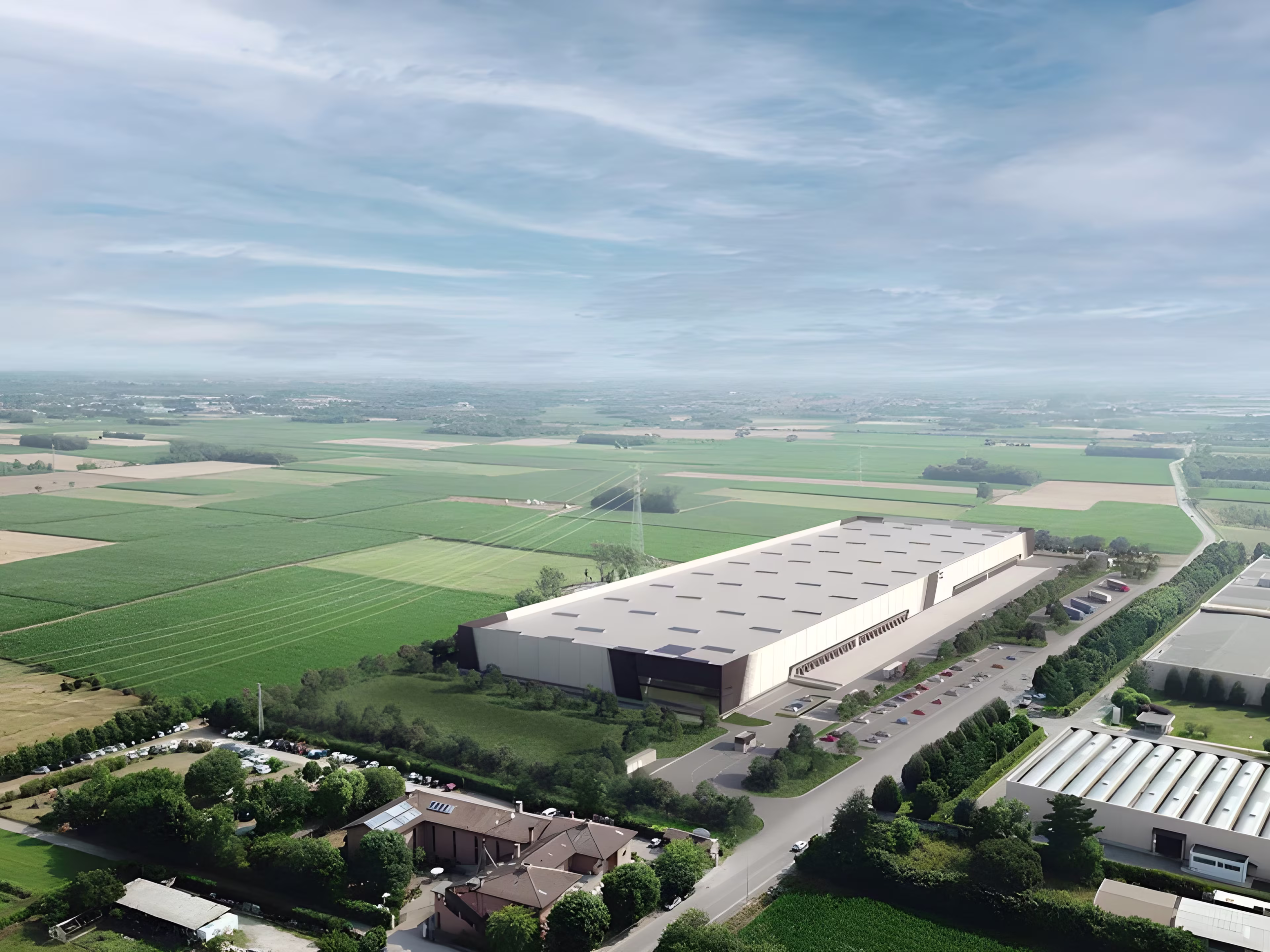 Futuro sviluppo logistico a Robecchetto con Induno, Milano