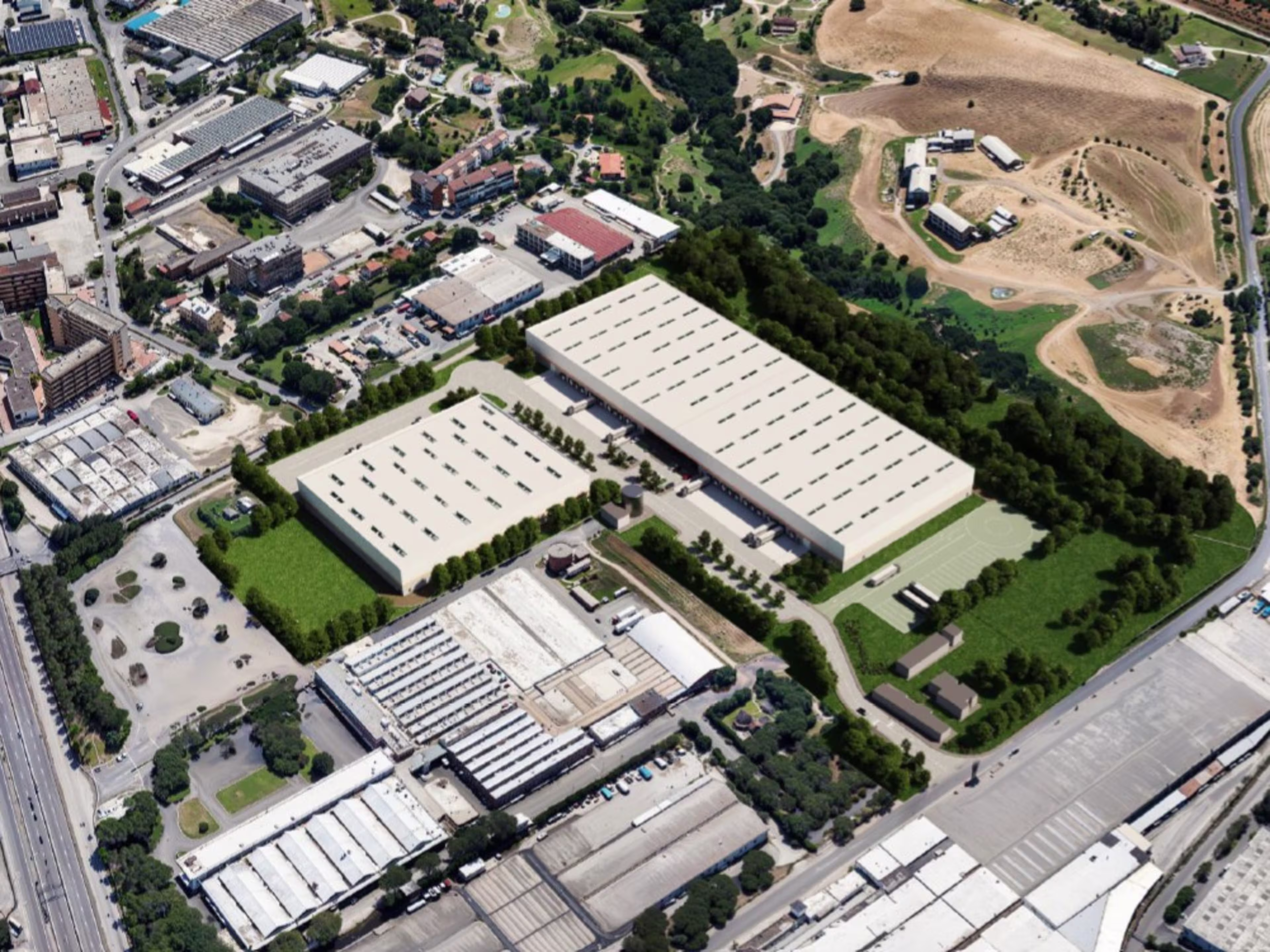 Futuro Sviluppo Logistico a Pomezia (Roma)