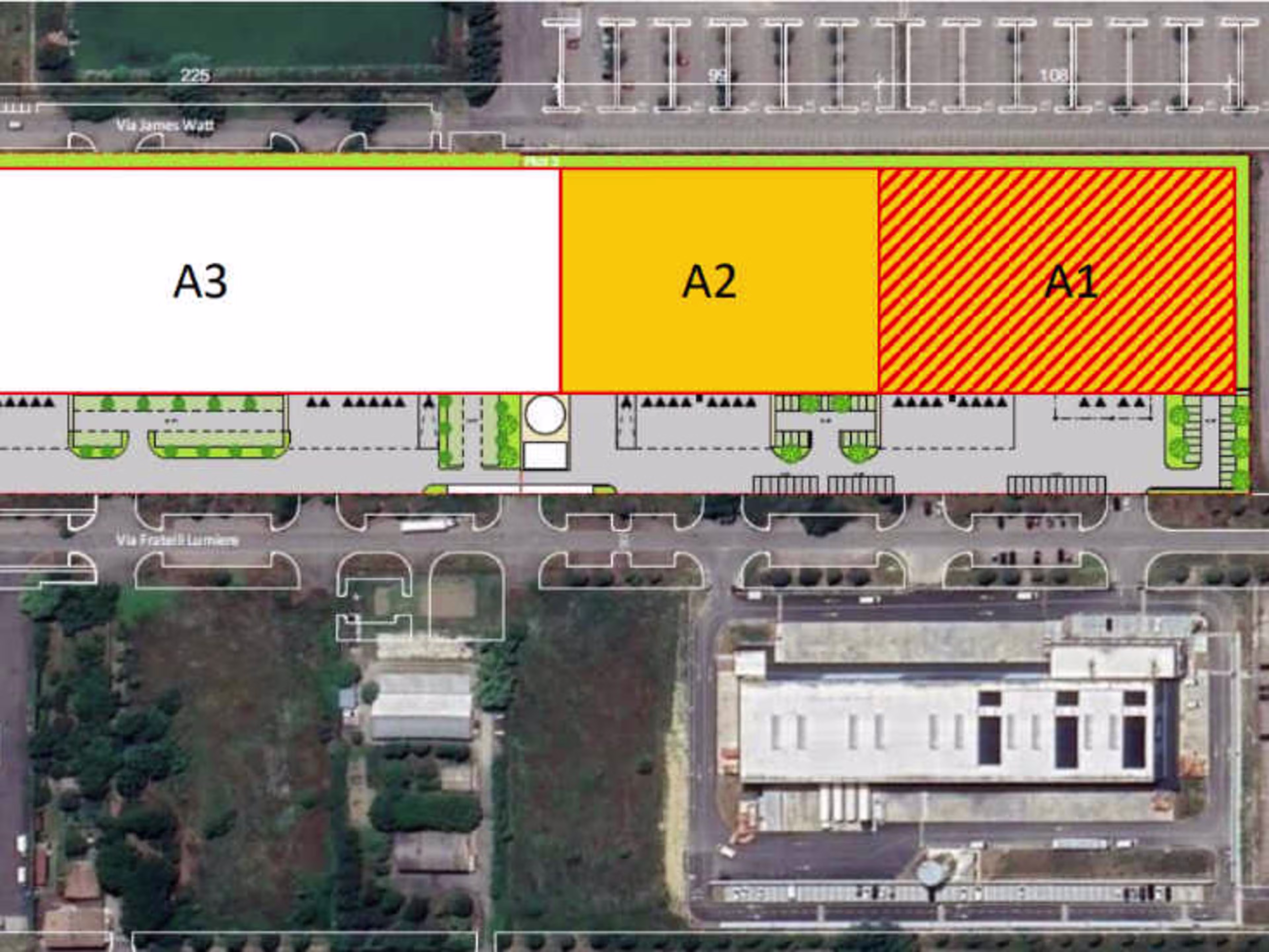 Nuovo sviluppo logistico in locazione a Parma