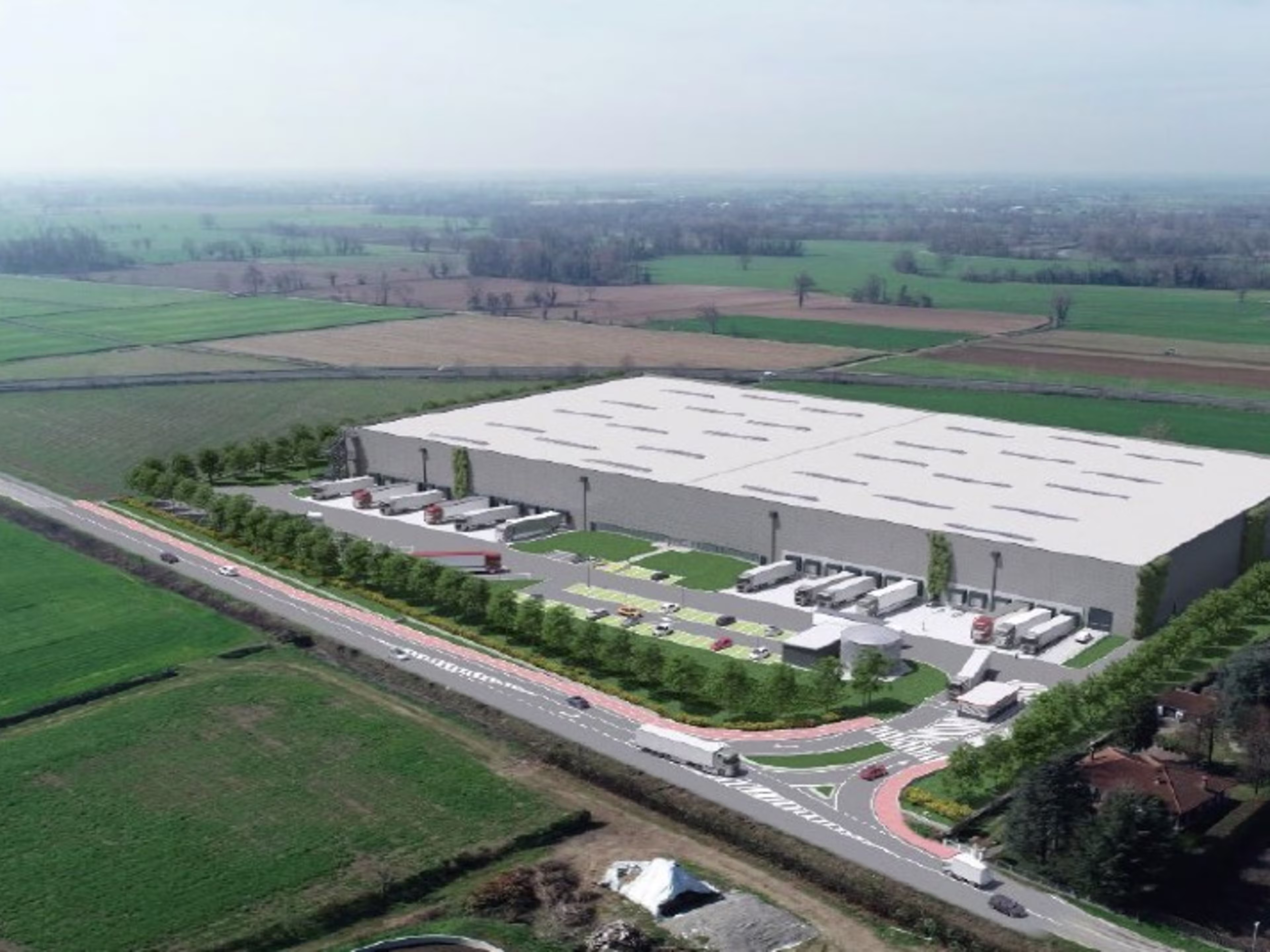 Nuovo sviluppo logistico in locazione a Castel Gabbiano, Cremona