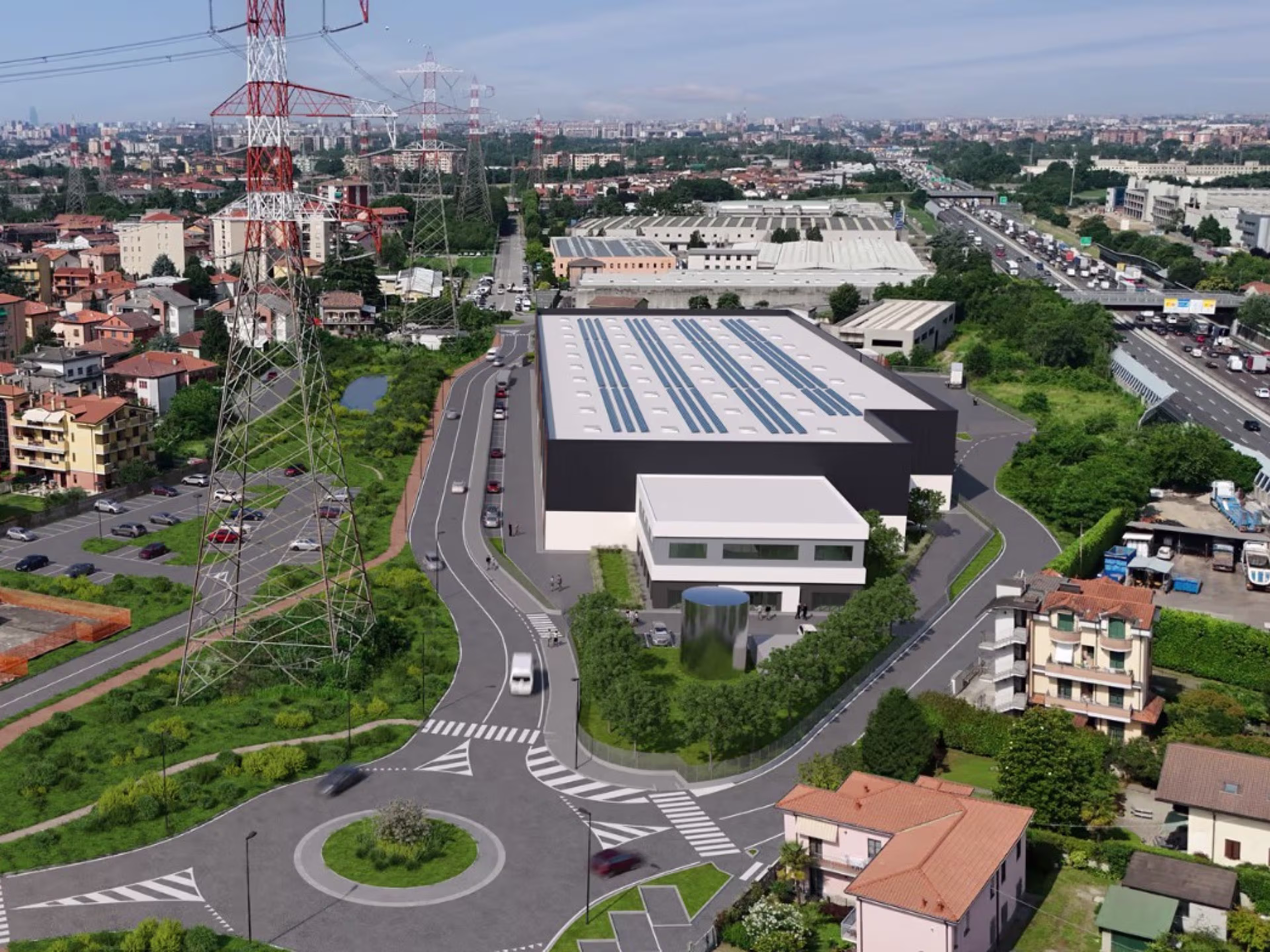 Nuovo sviluppo logistico in locazione a Brugherio, Monza e Brianza