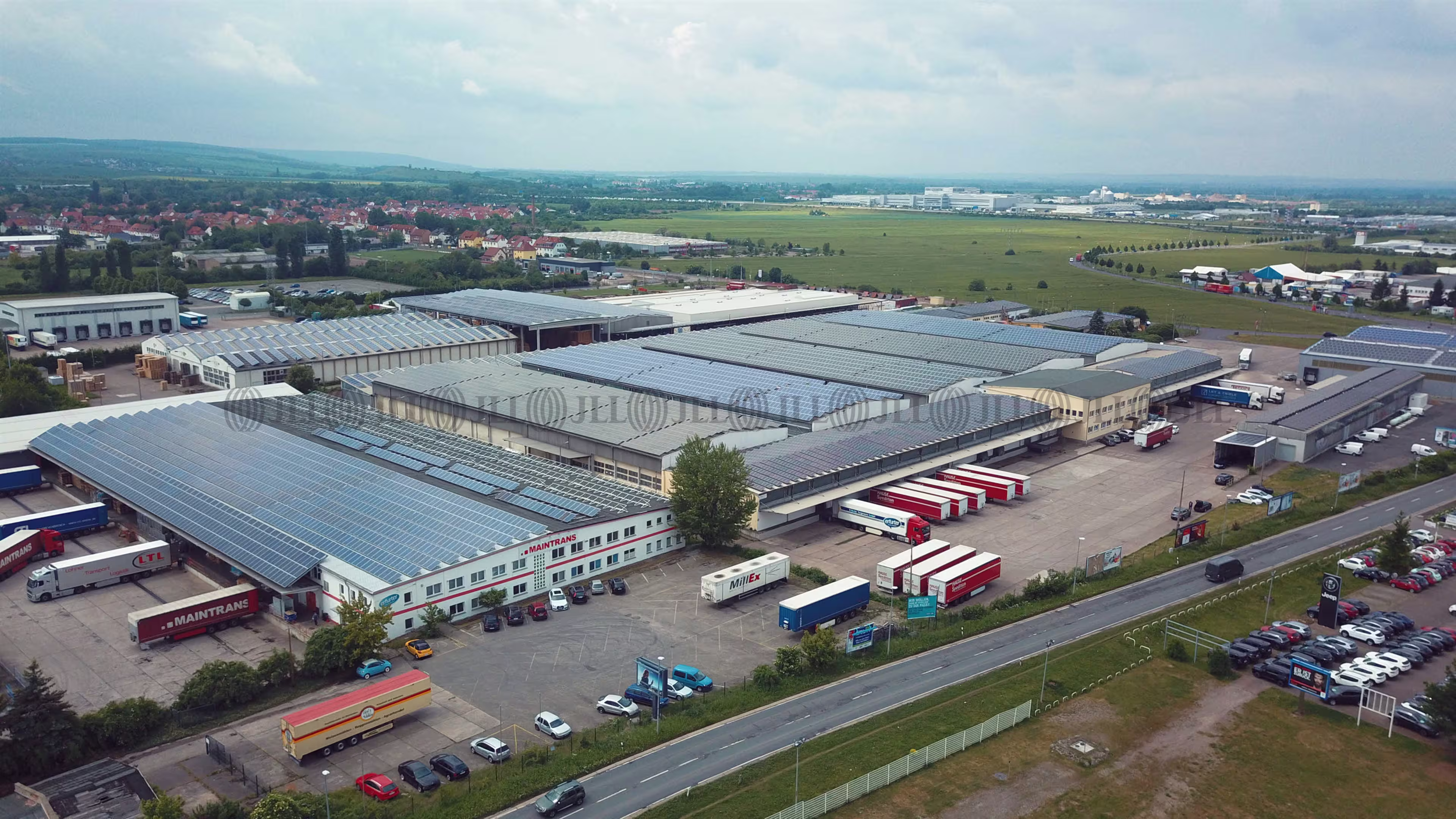Hallen - Erfurt, Gispersleben - B3428