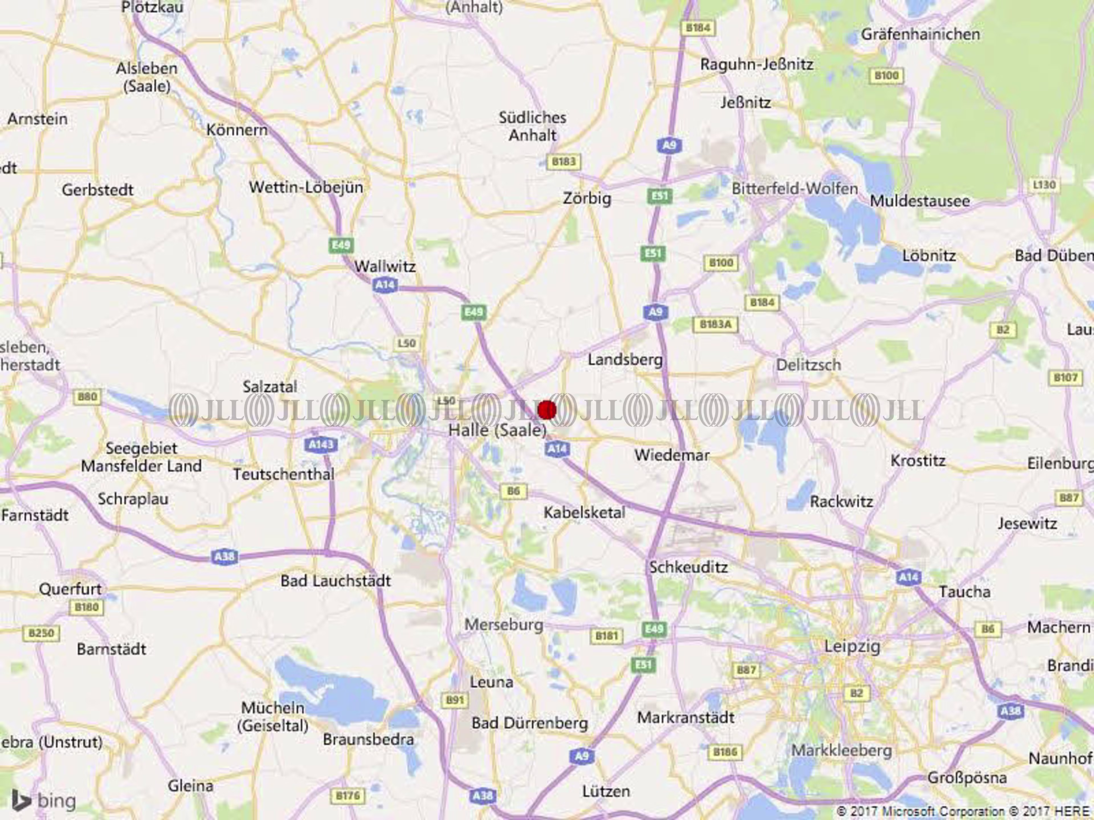 Hallen - Halle (Saale) - B1282