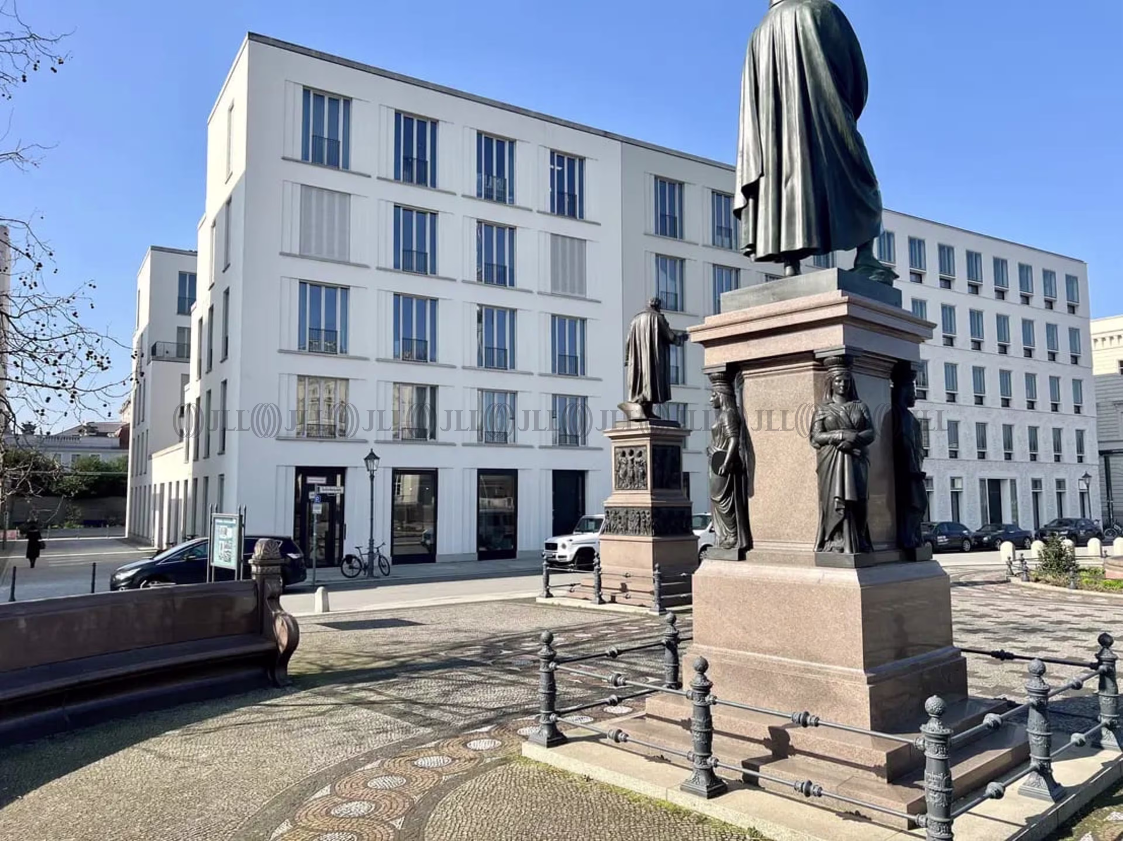 Schinkelplatz 4, 5, An der Kommandantur, Niederlagstraße