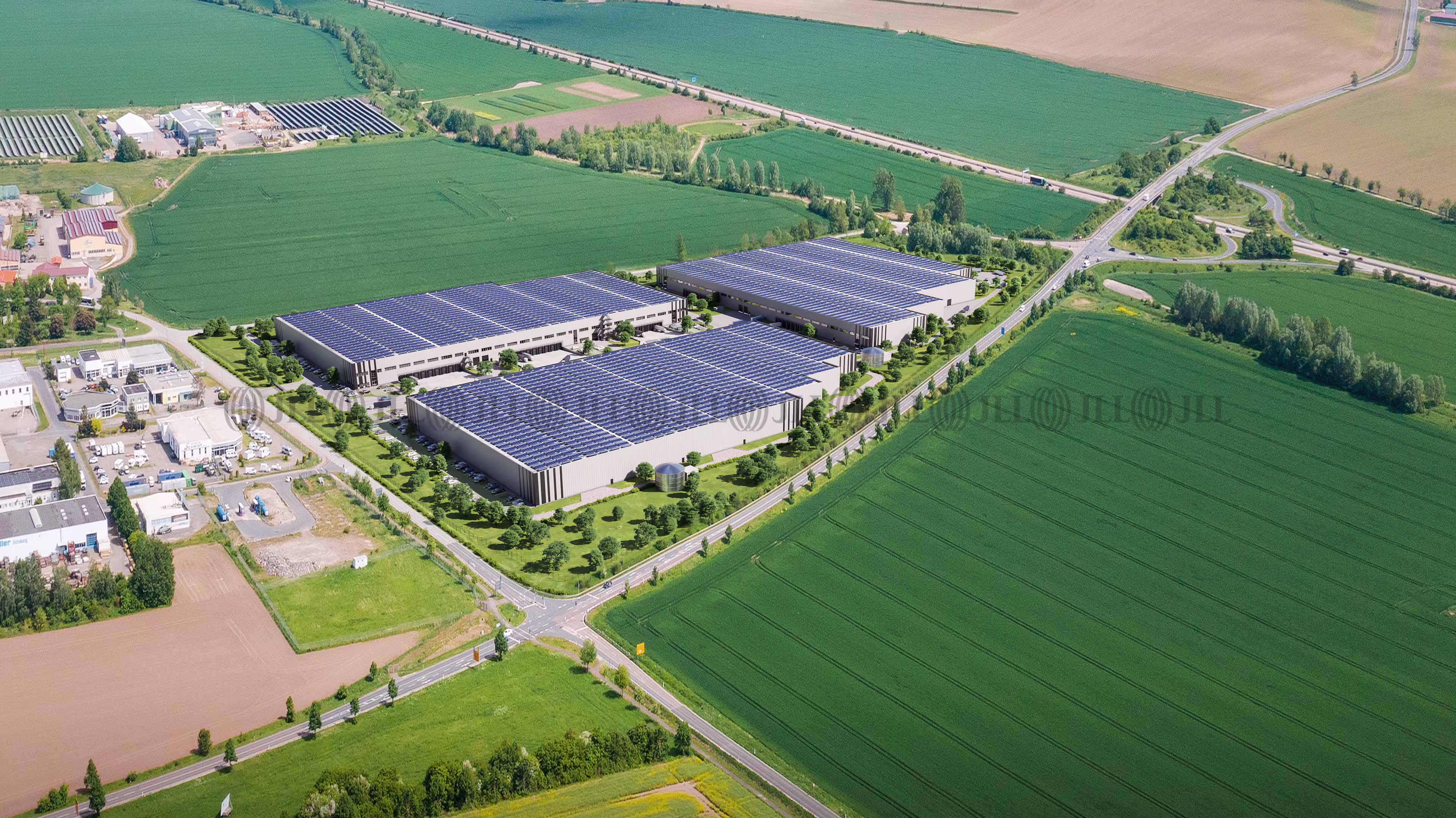 Hallen - Lutherstadt Eisleben - B2969