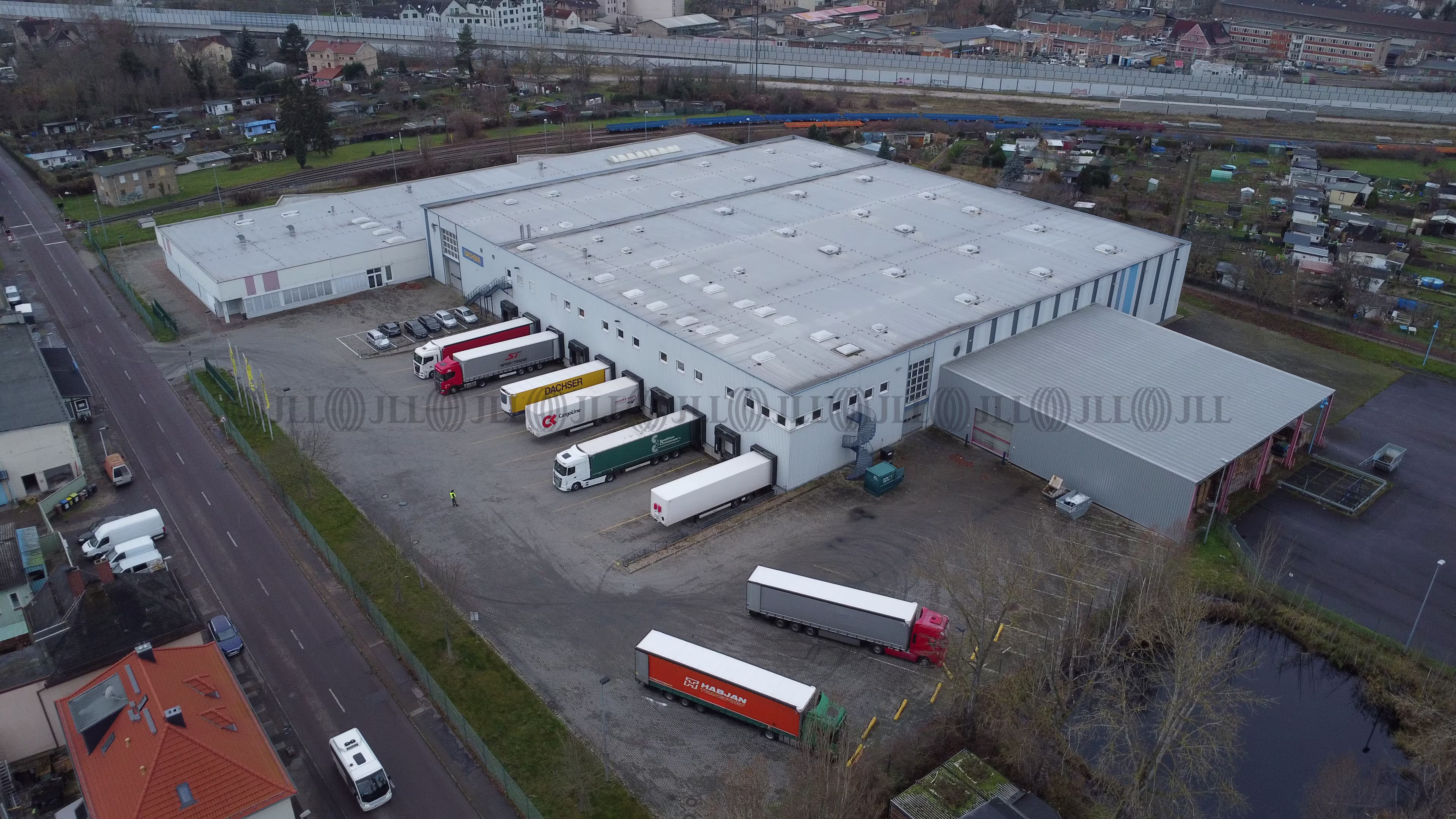 Hallen - Halle (Saale) - B3149