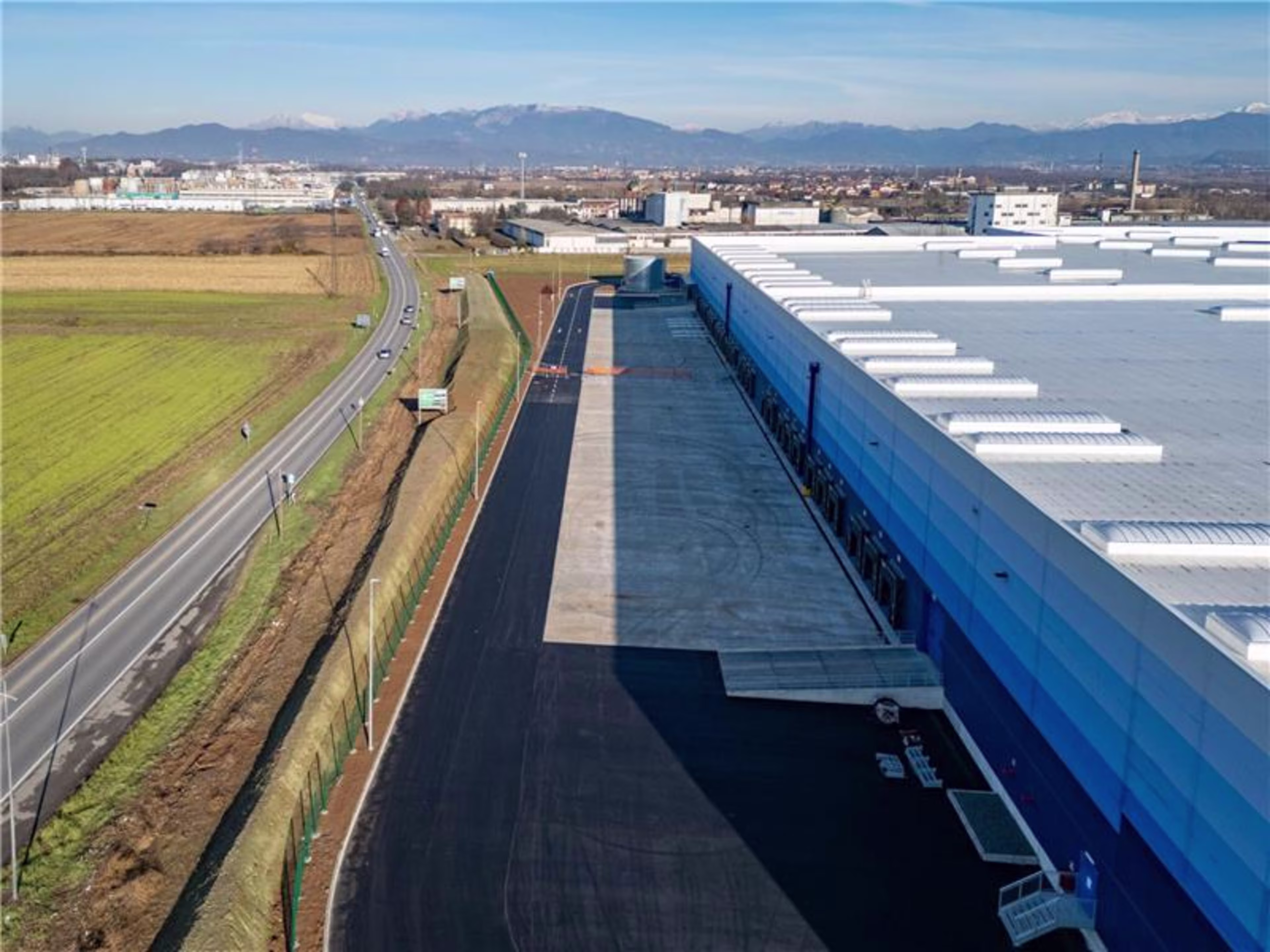 Nuovo sviluppo logistico in locazione a Filago (Bergamo)