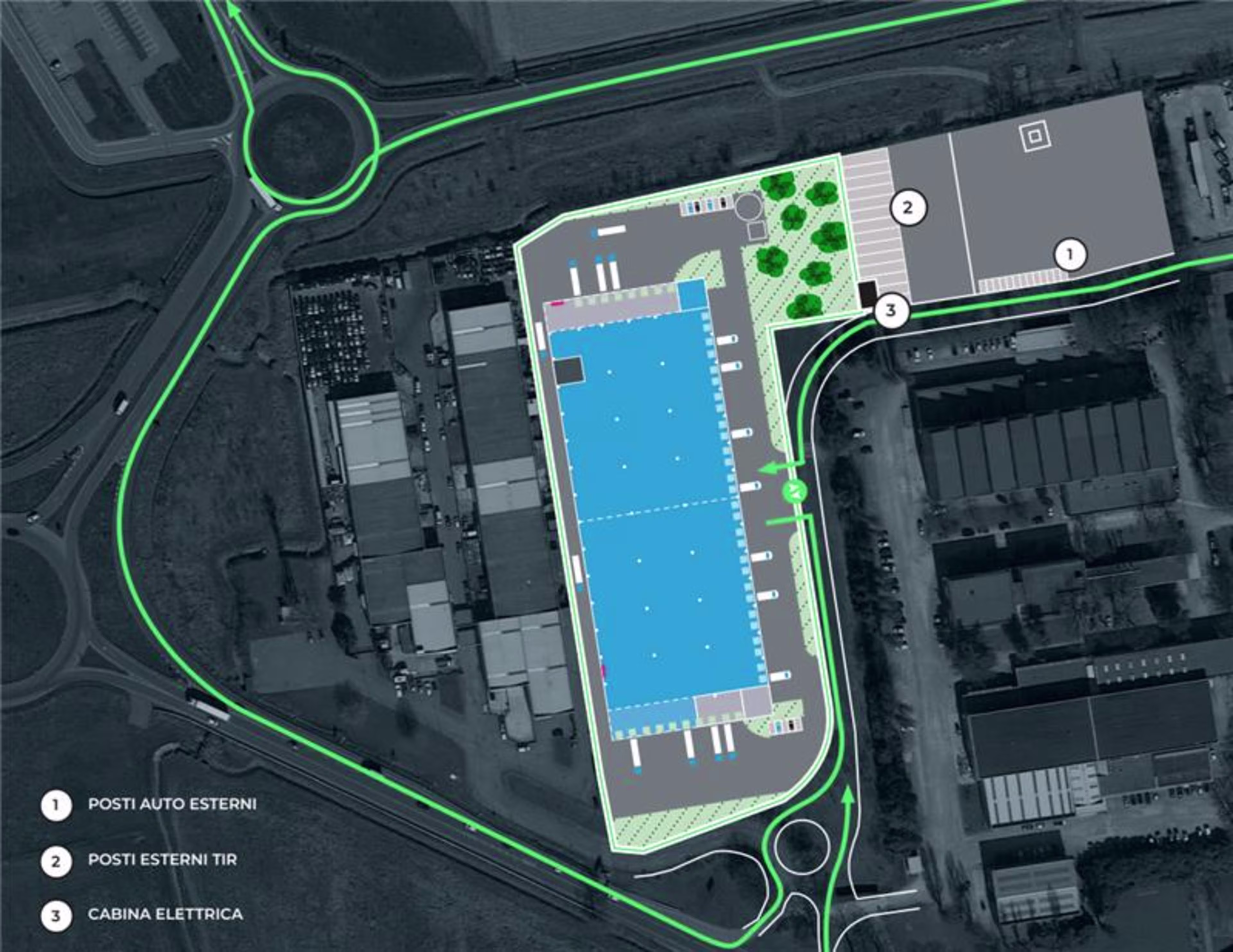 Immobile logistico in locazione a Sordio, Lodi