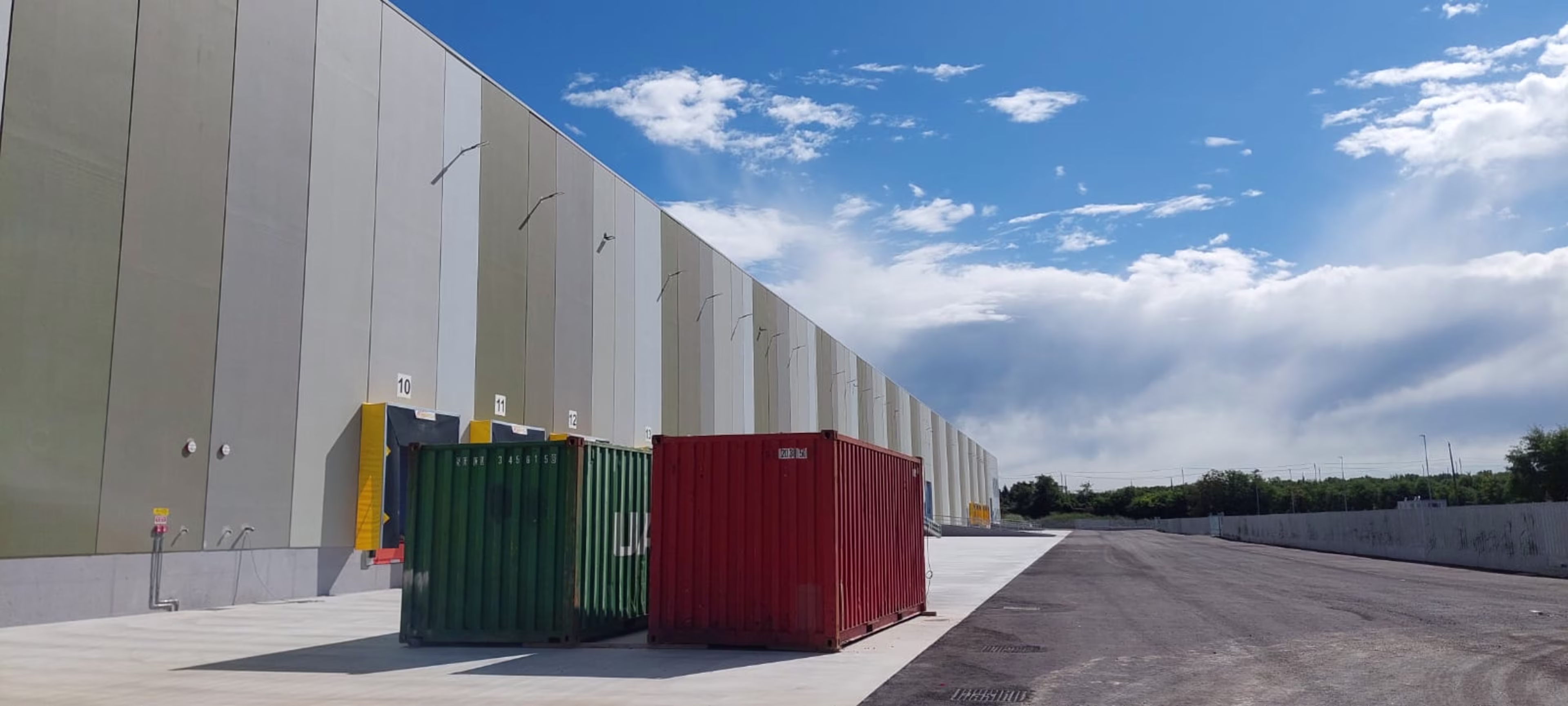 Nuovo magazzino logistico in locazione a Bressana Bottarone, Pavia