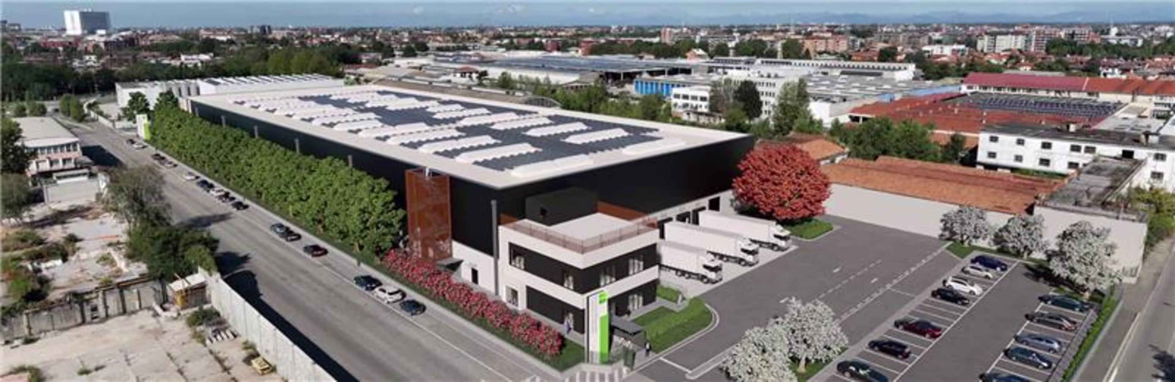 Nuovo sviluppo logistico a Novate Milanese, Milano