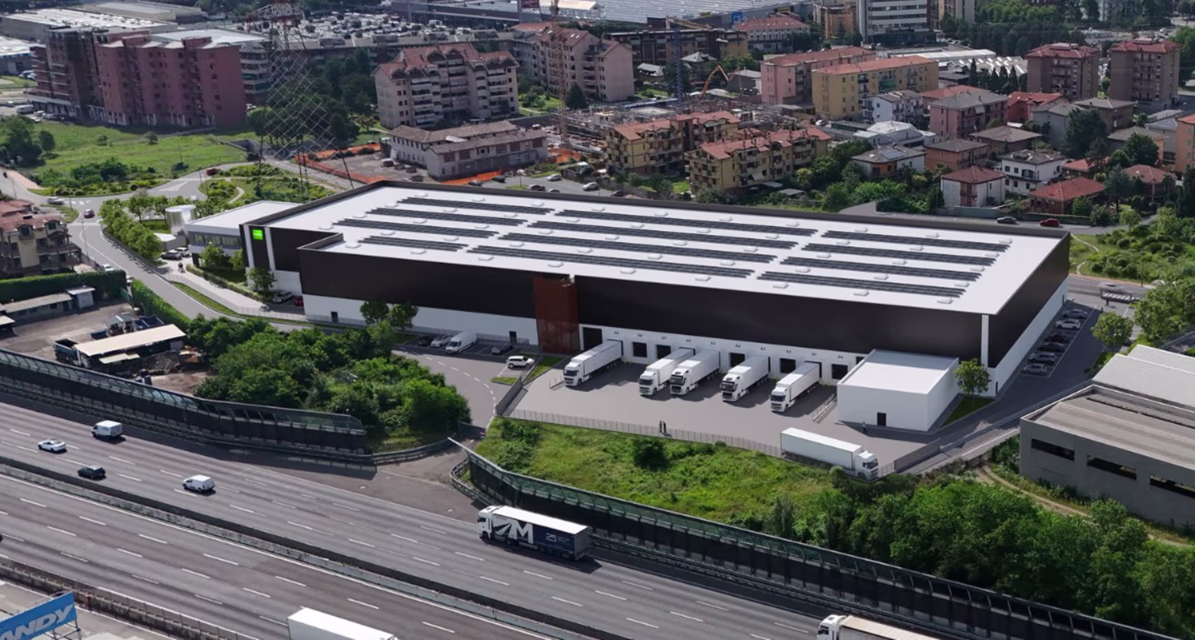Nuovo sviluppo logistico in locazione a Brugherio, Monza e Brianza
