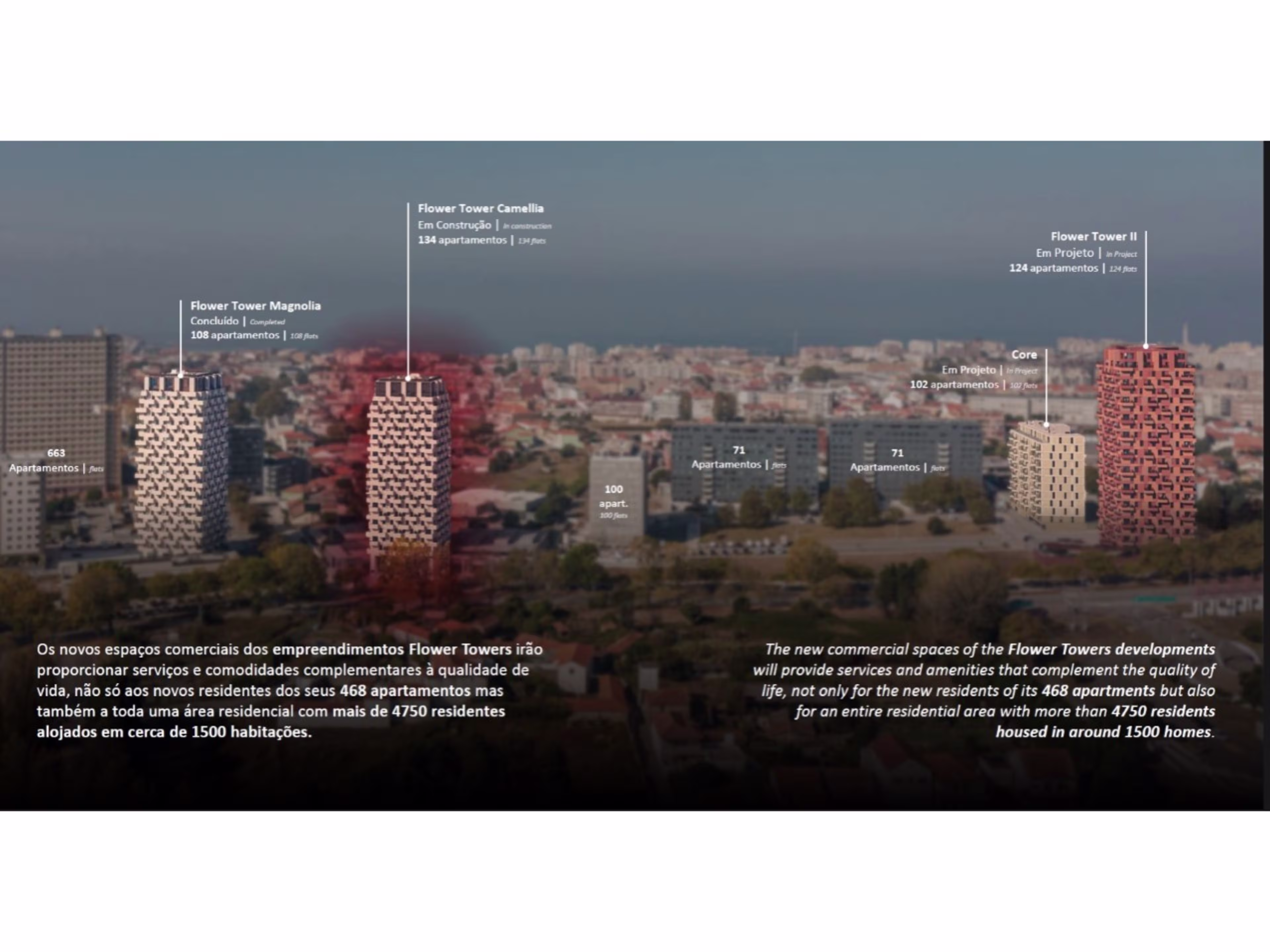 Flower Tower Camellia | loja 125 m2