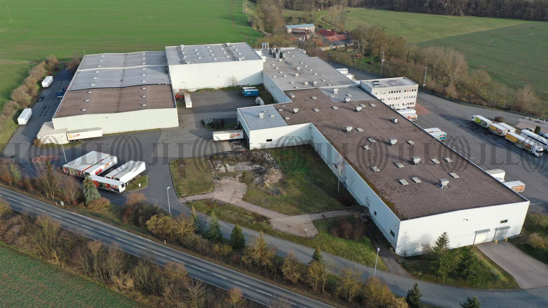 Halle zur Miete, Drei Gleichen B2622 JLL