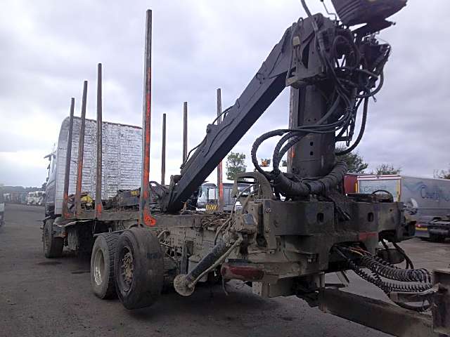 Scania R450 log carrier and