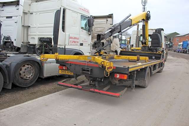 DAF LF 210 Hyva Crane