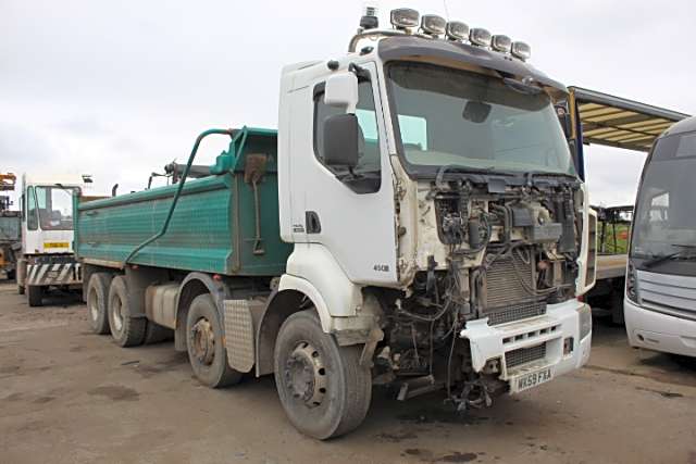 Renault 410 8x4 Tipper