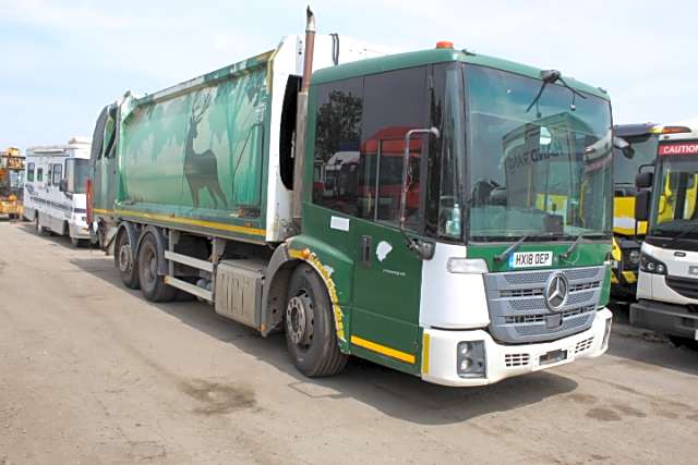 Mercedes 2630 Bin Wagon