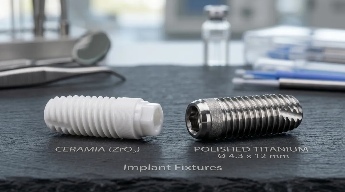Zirconia vs. Titanium Dental Implants: Selecting Your Biocompatible Root