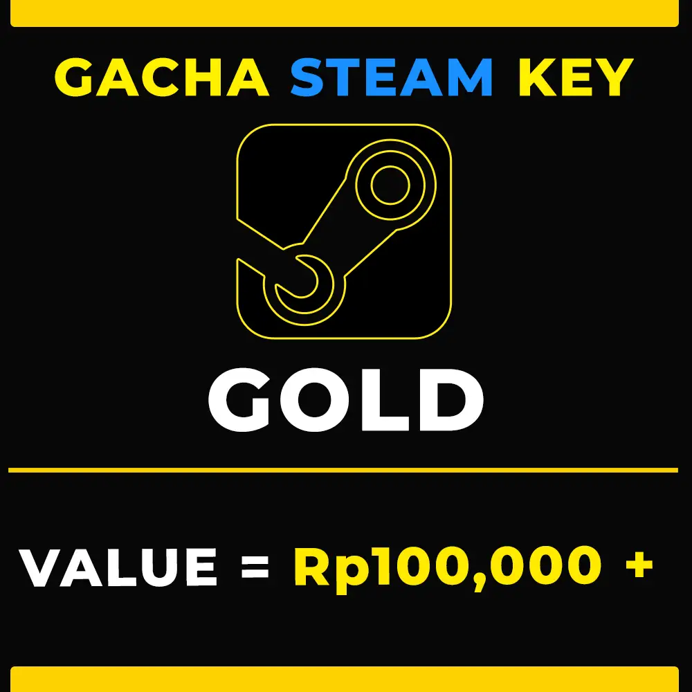 Cover game Gacha Steam Key - Gold