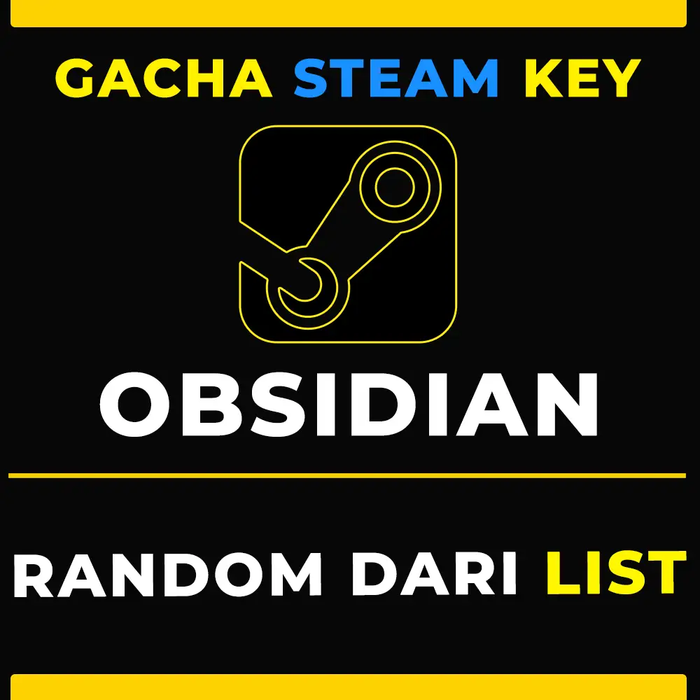 Cover game Gacha Steam Key - Obsidian